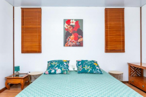 Aroha Nui Lodge 2BR 5min to Ferry in Teavaro Moorea